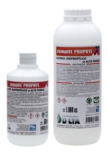 ALCOHOL ISOPROPILICO DELTA X 500CC