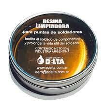 RESINA LIMPIADORA PARA PUNTAS DE SOLDADORES DELTA (X 40GRS)