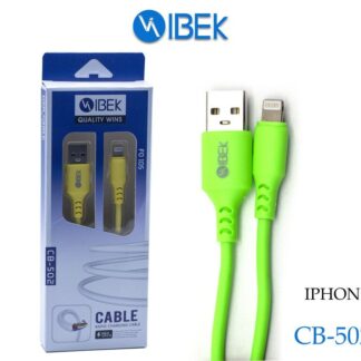 CABLE USB IBEK IPHONE 3.1A CB-502 (COLORES VARIOS)