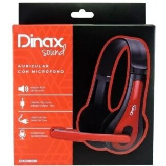 AURICULAR VINCHA DINAX C/MICROFONO (DX100047)