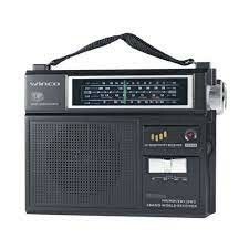 RADIO AM/FM WINCO W2004 (PORTATIL 4 BANDAS)