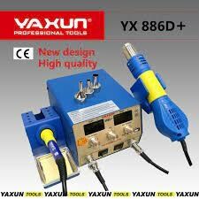 ESTACION DE SOLDADO DOBLE YAXUN 886D+