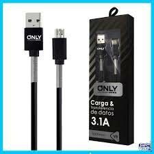 CABLE USB ONLY  V8 3.1AMP