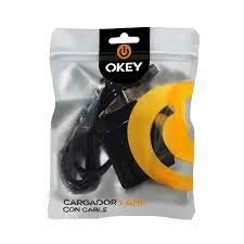 CARGADOR 220V. OKEY V8 1AMP.