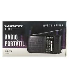 RADIO AM-FM WINCO W223 (A PILAS AA)