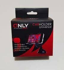 SOPORTE CELULAR ONLY PARA AUTO PINZA DOBLE (MOD07)