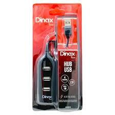 ADAPTADOR HUB USB 4 PUERTOS DINAX (1M)