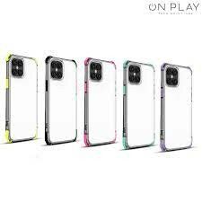 PROTECTOR ANTISHOCK A SAMSUNG A02 (TRANSPARENTE BORDE COLOR)