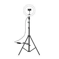 TRIPODE FOTOGRAFICO CON ARO DE LUZ DINAX (210 CM)