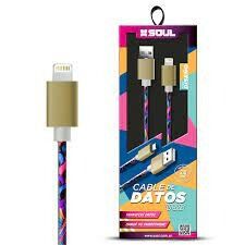 CABLE USB SOUL IPHONE CON DISEÑO