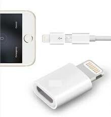 ADAPTADOR MICRO USB A IPHONE SEISA