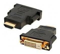 ADAPTADOR HDMI MACHO A DVI HEMBRA