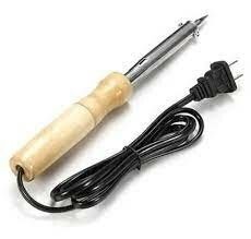 SOLDADOR DE ESTAÑO CN MANGO DE MADERA