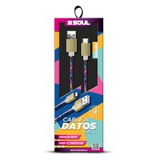 CABLE USB SOUL TIPO C CON DISEÑO