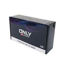 TV BOX ONLY ANDROID HD V8 4K