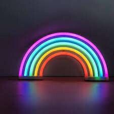 LUZ NEON ARCO IRIS