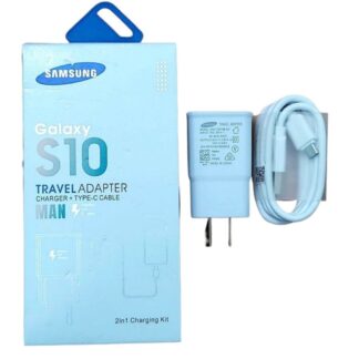 CARGADOR 220V. SAMSUNG S10 ORIGINAL TIPO C