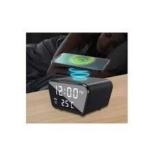 RELOJ DESPERTADOR CON CARGAR INALAMBRICA SUONO