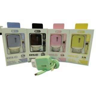 CARGADOR 220V. IBEK TIPO C 5.1 AMP IB-5012 (1 USB + CABLE)