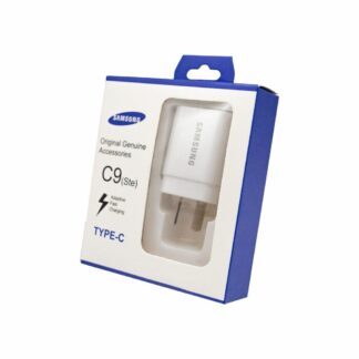 CARGADOR 220V. SAMSUNG C9 ORIGINAL TIPO C (1USB + CABLE)