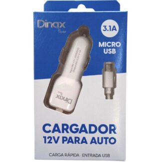 CARGADOR 12V. DINAX V8 3.1AMP.
