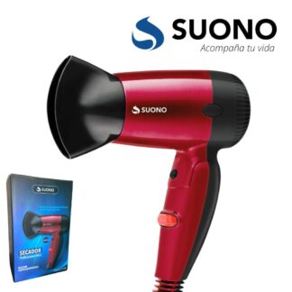 SECADOR DE PELO 1400W SUONO