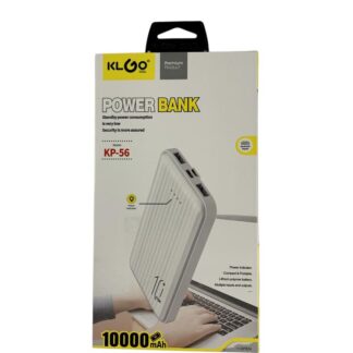 POWER BANK KLGO KP-56 10.000MHA TIPO C