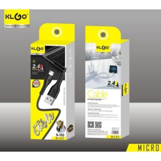 CABLE USB KLGO S-102  V8 2.4 AMP.