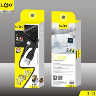 CABLE USB KLGO S-101 IPHONE 2.4 AMP.