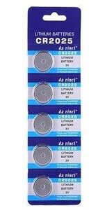 PILA LITHIUM CR2025 (X5 UNID)