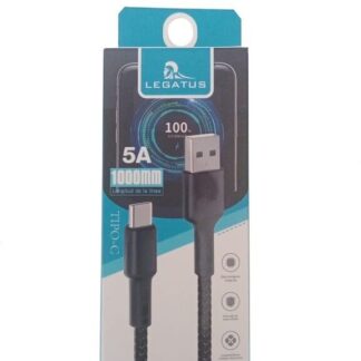 CABLE USB LEGATUS RC-5006 TIPO C 5AMP