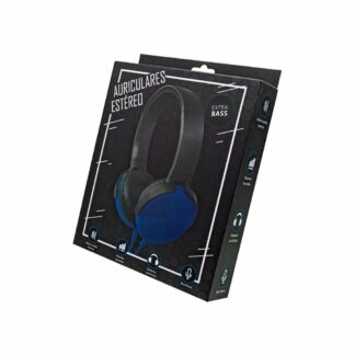AURICULAR EXTRABASS MOD 92 AZUL