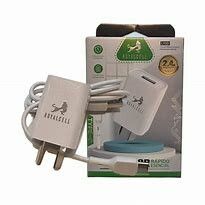 CARGADOR 220V. ROYALCELL TIPO C 2.4 AMP. (1 USB+CABLE)