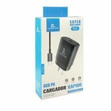 CARGADOR  220V. LEGATUS TIPO C A TIPO C 55W AMP