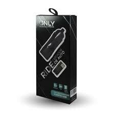 CARGADOR 12V. ONLY RIDE TIPO C 3.1AMP (1 USB CON CABLE)