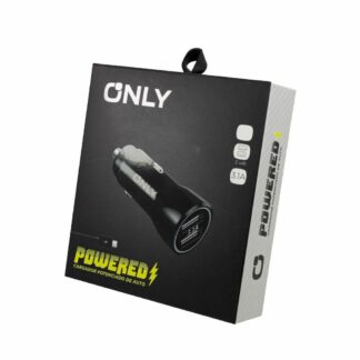 CARGADOR 12V. ONLY POWERED IPHONE  3.1AMP. (2 USB + CABLE)