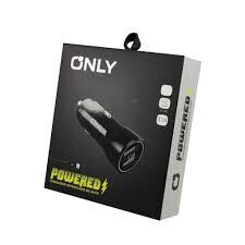 CARGADOR 12V. ONLY POWERED V8 3.1AMP (2 USB + CABLE)