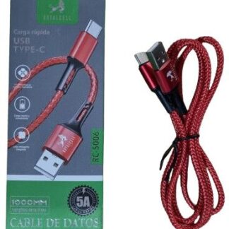 CABLE USB ROYALCELL RC-5006 IPHONE 5AMP.