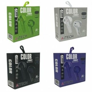AURICULAR BTH INALAMBRICO AITECH COLOR TRULY (AI-100)