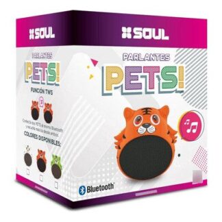 PARLANTE BTH SOUL PETS TWS TIGRE