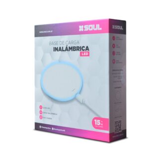 CARGADOR INALAMBRICO SOUL BASE LED (S50)