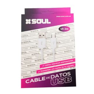 CABLE USB SOUL V8 (2MTS)