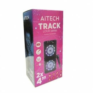 PARLANTE BTH AITECH TRACK CON MICROFONO  320W (2X4'')