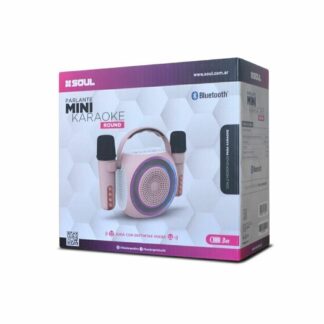 PARLANTE BTH SOUL MINI KARAOKE ROUND i40