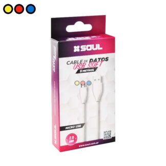 CABLE USB SOUL SOFT TIPO C 2AMP. (1 MT)