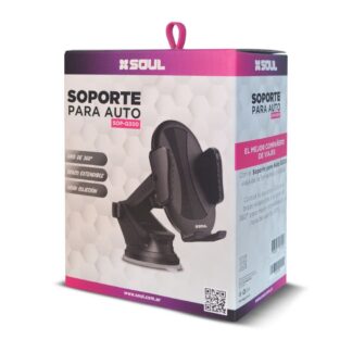 SOPORTE CELULAR SOUL PARA AUTO GIRO 360 Q300