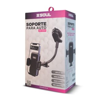 SOPORTE CELULAR SOUL PARA AUTO BRAZO EXTENSIBLE (Q450)