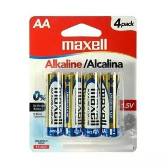 PILA ALCALINA MAXELL AA LR6 (X4 UNID)