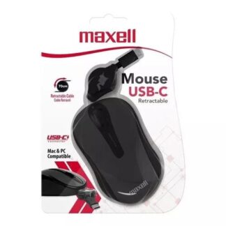 MOUSE USB-C MAXELL RETRACTABLE (MOWR-C)