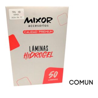 LAMINAS HIDROGEL MIXOR  (PACK X50 UNIDADES)
